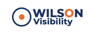 Logo in bunt von Wilson Visibility