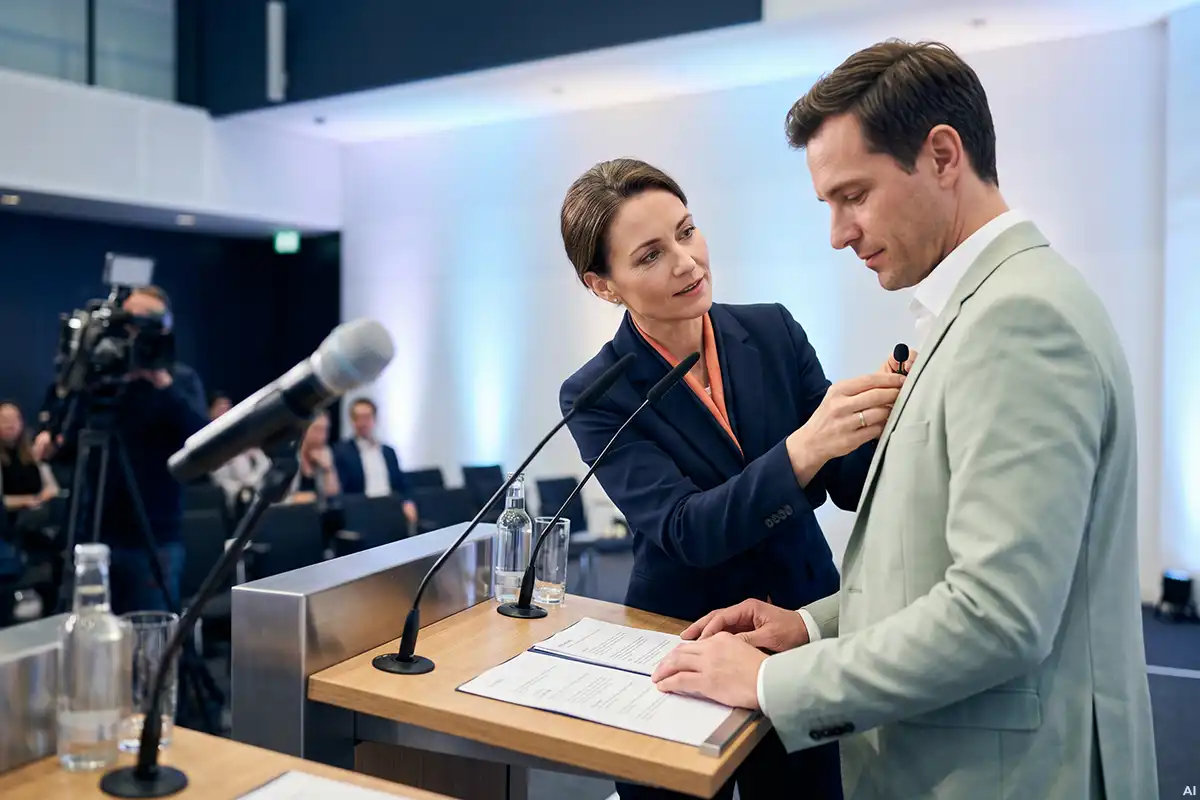 Symbolbild PR und Pressearbeit Leistungen AI
